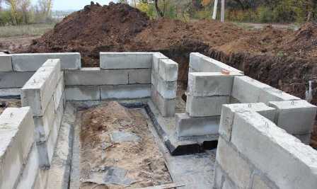 Фундамент из бетона: как выбрать правильный тип и особенности его устройства.