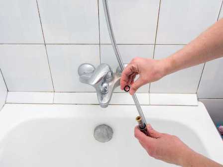Как установить смеситель в ванной комнате: пошаговая инструкция