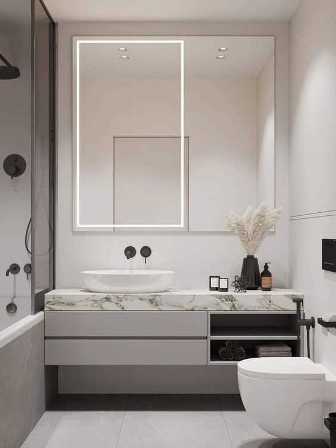 Навесные шкафы: создайте удобное и организованное пространство в ванной комнате